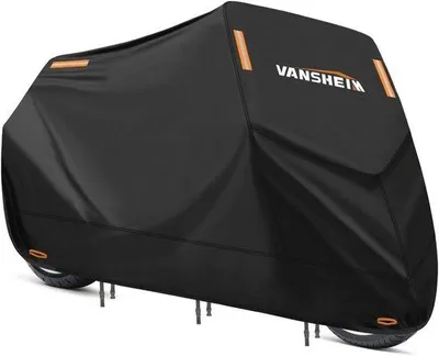Produktbild von Famanu Motorabdeckplane mit UV-Schutz - Winterfest 420D Oxford - Geeignet für Motorrad und Roller (245 x 105 x 125 cm)