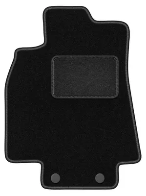 Image de Tapis conducteur en moquette pour Mercedes A- Klasa W169 2004-2012 (à hayon) – 1 pièce, noir, sur mesure – Wielganizator LUX
