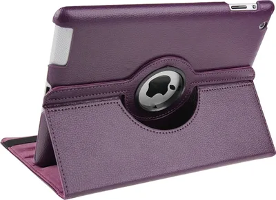Produktbild von Mobigear DuoStand iPad 4 (2012) Hülle Drehbare Klapphülle - Lila