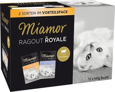 Image de Miamor Cat Ragout Junior Multipack en gelée 2x6x100g