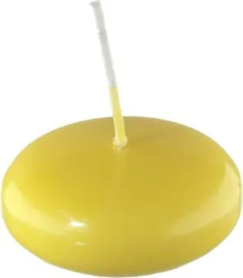 Produktbild von Schwimmkerzen Citron 26 x Ø 42 mm, 8 Stück