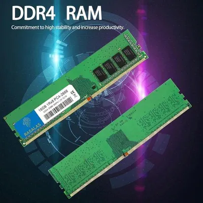 Image de 16 Go de mémoire vive DDR4 2666 MHz pour ordinateur de bureau, 1,2 V, CL19, 288 broches