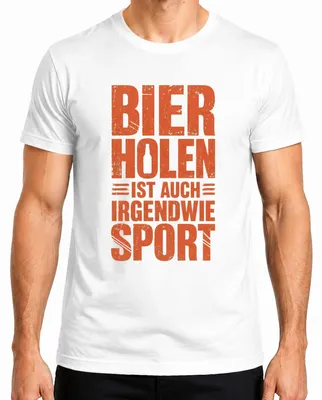 Imagen del producto de Camiseta para hombre, blanca, talla L. Ideal para ir a por cerveza, divertida, para fiestas, como regalo, o simplemente para beber
