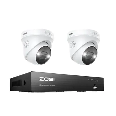 Obrázek produktu pro Bezpečnostní kamery PoE, rozlišení 4K, detekce osob a vozidel