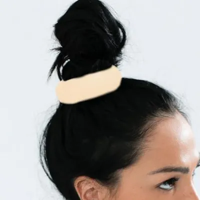 Productafbeelding van Haarspeldjes om knotten te maken, 12 stuks, beige, 9 cm, groot formaat, geschikt voor dames en meisjes