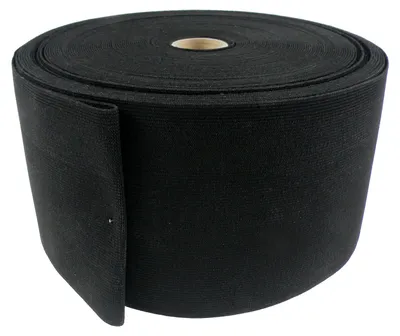 10 cm schwarz Gummiband