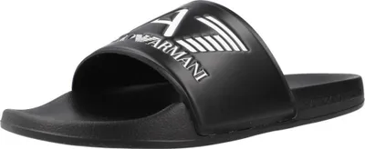 Produktbild von EA7 Slides mit Logo von Scarpe, Schwarz 45 EU