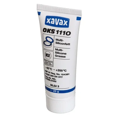 A tube of multi-silicone grease.