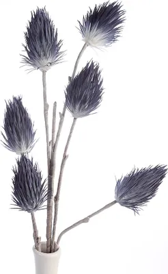 Produktbild von Casablanca Foam Flower "Coimbra" dunkel blau Länge 115cm, Durchmesser 7cm 138377