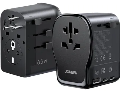 Produktbild von Ugreen 55001, Drinnen, AC, Schwarz, Grau