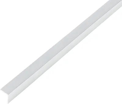 Produktbild von Alberts Winkelprofil | selbstklebend | Aluminium, chromdesign | 1000 x 25 x 25 mm
