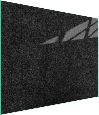 Image de Planche à découper en verre 52x30 ardoise