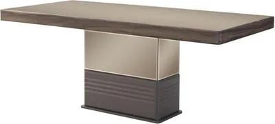 Produktbild von Esstisch Esszimmertisch Tisch Esszimmer Luxus Holz Beige 199 cm