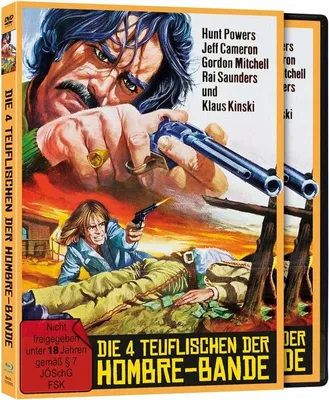 Produktbild von Die 4 Teuflischen Der Hombre-bande [blu-ray & Dvd] - 375 Media  - (Blu-ray Video / Western)