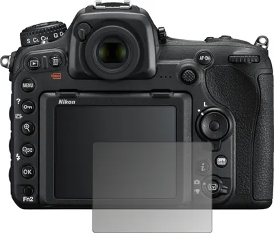 Produktbild von Blickschutzfolie für Nikon D500 matt Schutzfolie Folie Display Schutz dipos