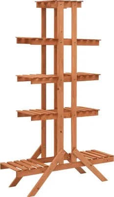 Produktbild von Blumenständer 83x25x132 cm Tannenholz Massiv