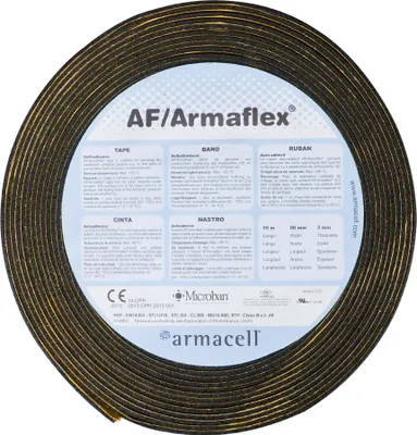 Produktbild von originálna AF Armaflex gumová lepiaca páska pre XG listy čierna 50 mm x 15 m