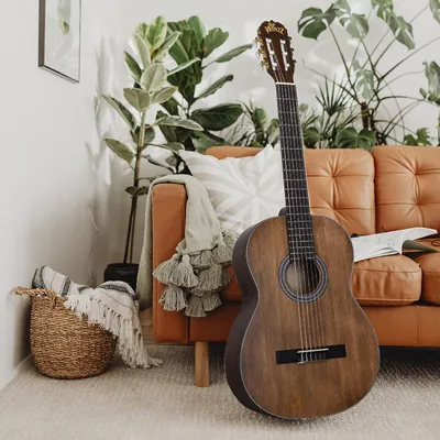 Produktbild von Klassische Gitarre, Größe 4/4, für Erwachsene; Klassische Gitarre für Anfänger, 39 Zoll