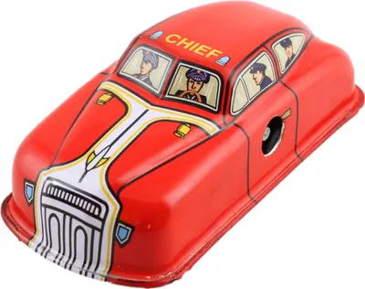 Produktbild von Blechspielzeug - Feuerwehr - Fire Car - rot - Feuerwehrauto