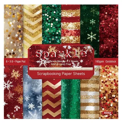 Produktbild von 24 Blatt Origami-Weihnachtspapier für kreative Projekte