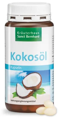 Produktbild von Sanct Bernhard Kokosöl Kapseln - 240 Kapseln