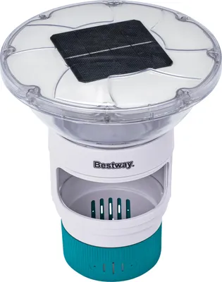 Produktbild von Bestway® Dosierschwimmer SolarGlow™ mit LED-Licht Ø 18 x 21,5 cm