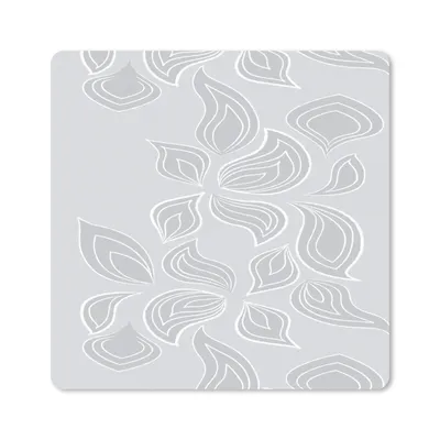 Produktbild von MuchoWow® Mauspad Mousepad Kontur - Muster - Blätter 30x30 cm - Mousepads - Maus Mat - Pad - Mausunterlage - Gaming