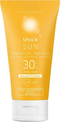 Produktbild von Speick SUN Sonnenmilch LSF 30 150 ml, Sonnenmilch, Gesicht & Körper, Tube, Feuchtigkeitsspendend, Schutz, Beruhigend, Jeder Hauttyp, 150 ml