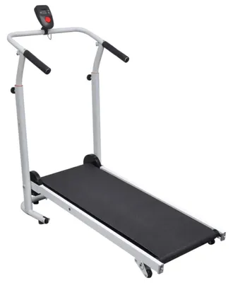 Image de Mini tapis de course - Tapis de marche pliable - Compact 93 x 36 cm - Pour s'entraîner à marcher à la maison - Entraînement cardio pour les pieds - Vert militaire