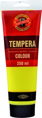 Obrázek produktu pro Koh-i-noor 162823/1205 - temperová barva 250 ml, žlutá primerní