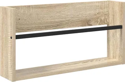 Obrázok produktu pre vidaXL Stojan na časopisy Sonoma dub 60 x 12 x 30 cm Materiál na báze dreva