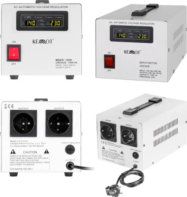 Produktbild von Spannungsregler Stellmotor 230V 1000VA Kemot