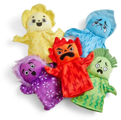 Zdjęcie produktu dla Zestaw pacynek - Rodzina Emocji