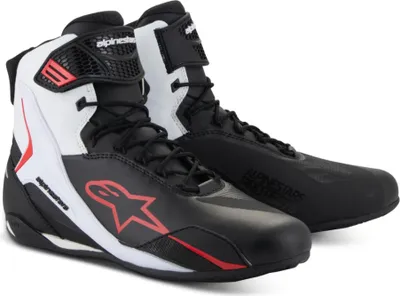 Immagine prodotto di Scarpe FASTER-4, ALPINESTARS (nero/bianco/rosso, taglia 45,5)
