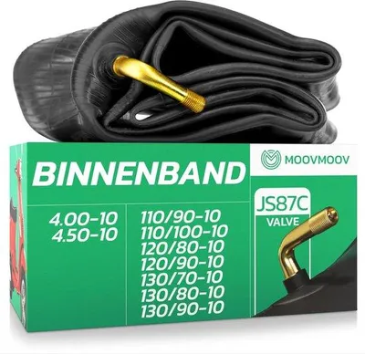 Productafbeelding van MoovMoov Binnenband 10 inch voor 110/90-10, 110/100-10, 120/80-10, 120/90-10, 130/70-10, 130/80-10, 130/90-10, 4.00-10