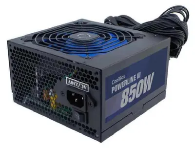 Obrázek produktu pro CoolBox Powerline III 850, 850 W, 207 - 253 V, 47 - 63 Hz, 6 A, Aktivní, 200 W