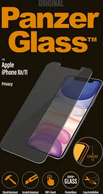 Produktbild von PanzerGlass P2662 - Mobilní telefon/smartphone - Apple - iPhone XR/11 - Odolný proti poškrábání - Průhledný - 1 kus(y)