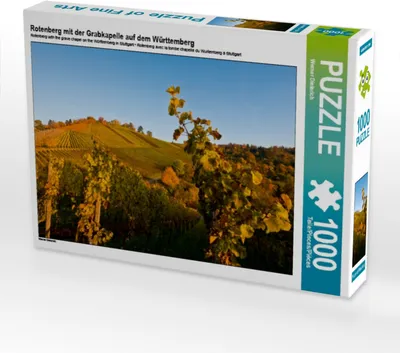 Produktbild von Calvendo Rotenberg mit der Grabkapelle auf dem Württemberg 1000 Teile Puzzle quer 640x480mm, Dieterich Werner; 7390568
