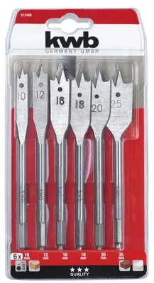 Imagen del producto de kwb 512490: Juego de fresas, 6 piezas (512490)