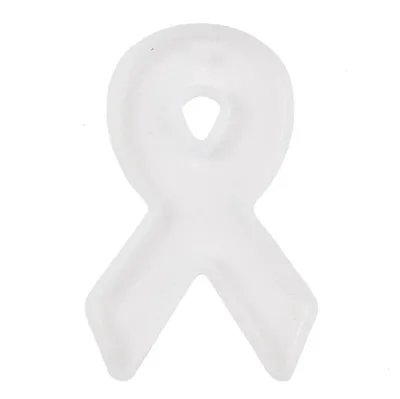 Produktbild von Silikonform Brustkrebsband 20 Stück 52x34x4,5 mm für Schmuckherstellung & Basteln