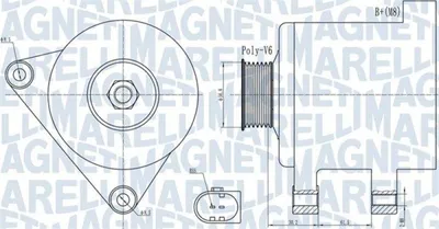 Immagine prodotto di MAGNETI MARELLI Generator 063731937010