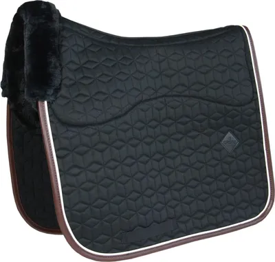 Obrázek produktu pro Kentucky Horsewear Drezurní podložka pod sedlo Skin Friendly Star Pattern Saddle Pad Black Full