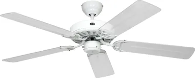 Image de Ventilateur de plafond avec chainette Classic Royal Blanc 132 Transparent