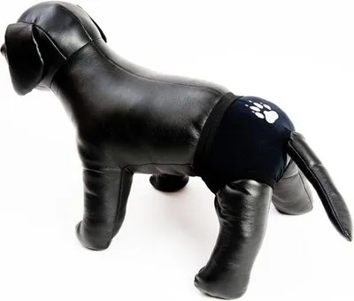 Obrázok produktu pre Háracie nohavičky "Gina" čierne s labkou 24 cm