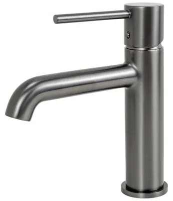 Produktbild von Avapax | Waschbeckenarmatur - Gun Metal Matt - Messing - Industrieller Stil - Abul111411