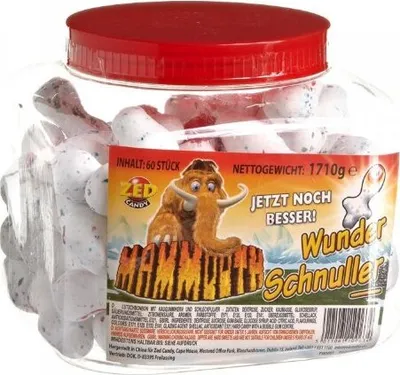 Produktbild von ZED Candy Wunder-Schnuller, Kaugummi, Bonbon 60St.