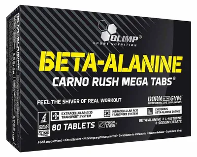 Image de Olimp Beta-Alanine Carno Rush - 80 comprimés