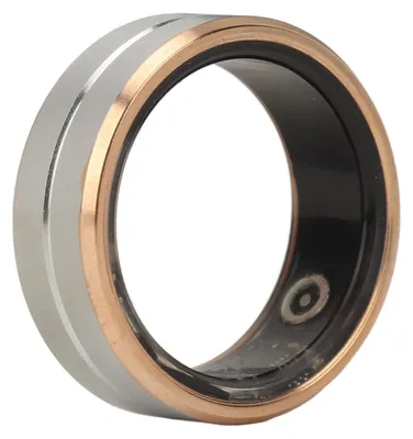 Zdjęcie produktu dla Smart Ring - Tracker fitness - Wodoodporny IP68 - Srebrny Złoty - Monitorowanie zdrowia - Odpowiedni dla mężczyzn i kobiet