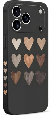 Image de Étui de protection Pnakqil Hearts pour iPhone 17 Pro Max KP39896