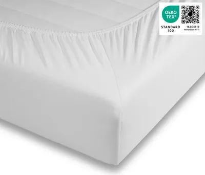 Produktbild von Traumhaft gut Schlafen  Spannbetttuch, hochwertige Qualität, trocknergeeignet, Farbe: Hellgrau, Größe: 120-130 cm x 180-220 cm